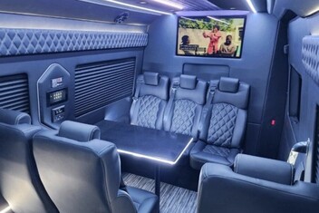 Huntington Beach Sprinter Van Interior