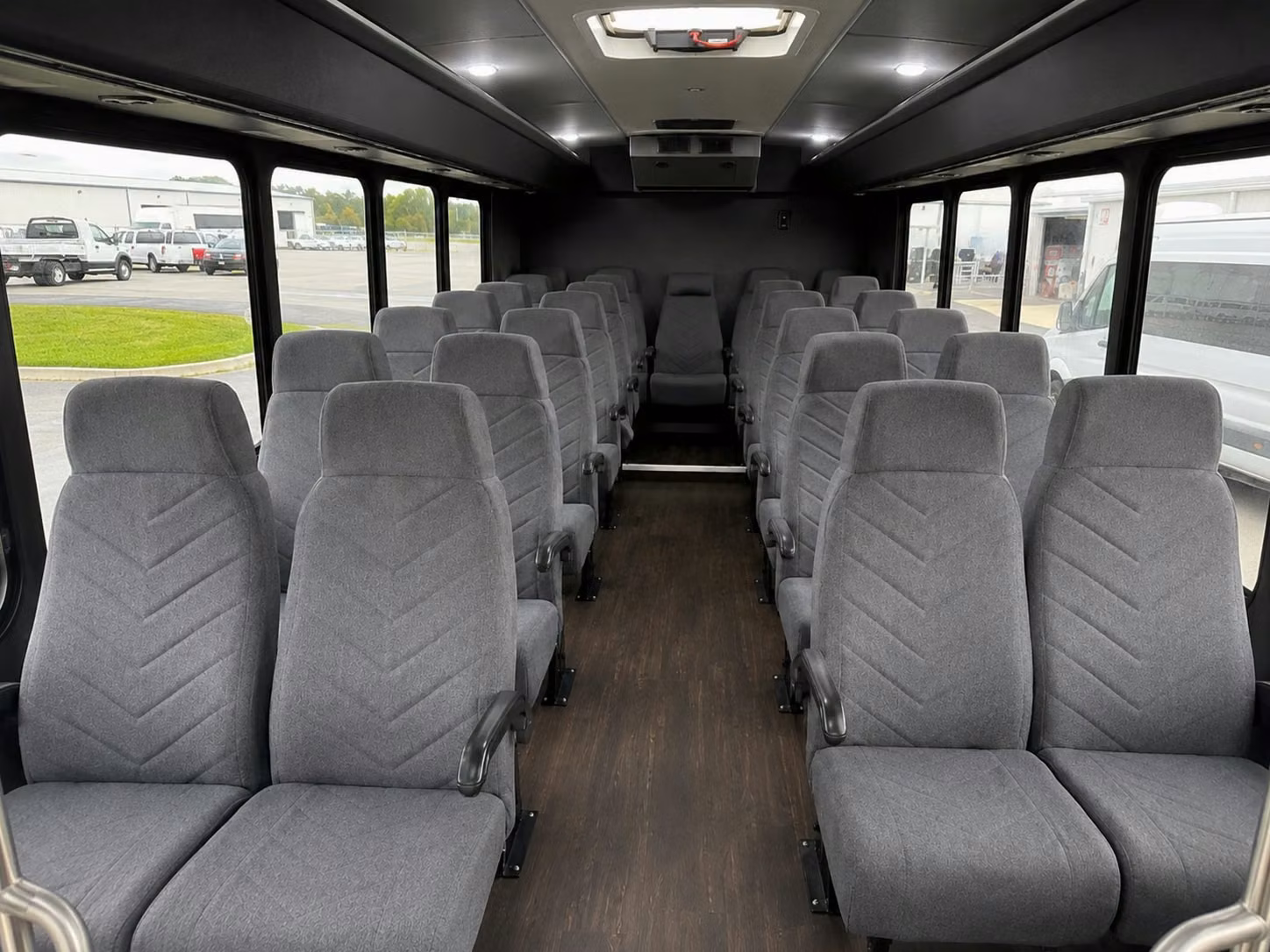 20 passenger minibus interior