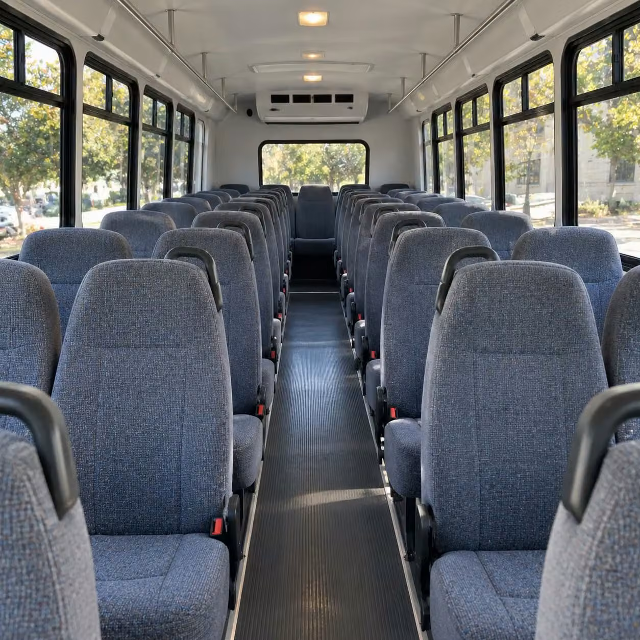 35 passenger minibus interior
