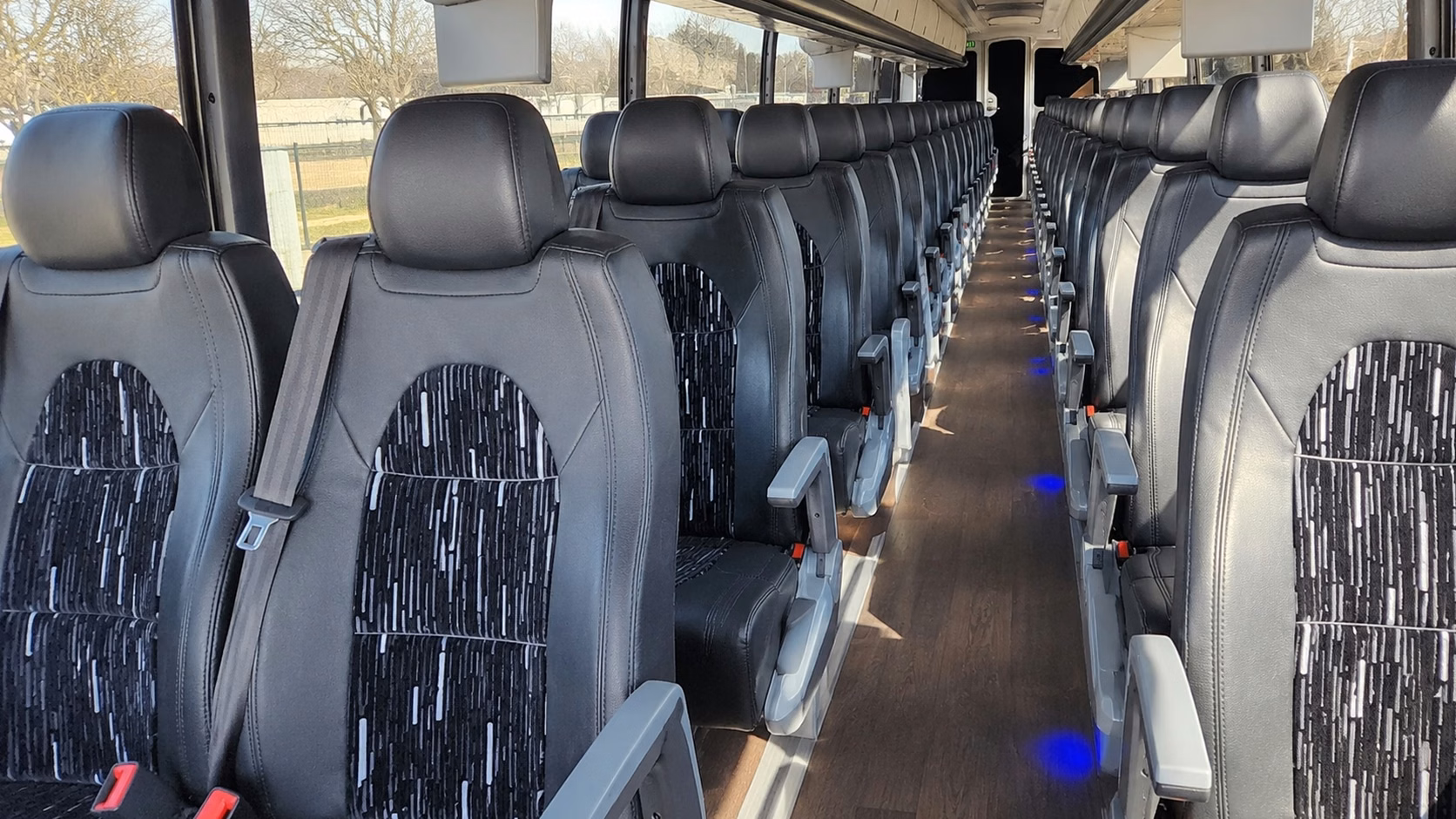 bus type and size change what you pay for a huntington beach charter bus