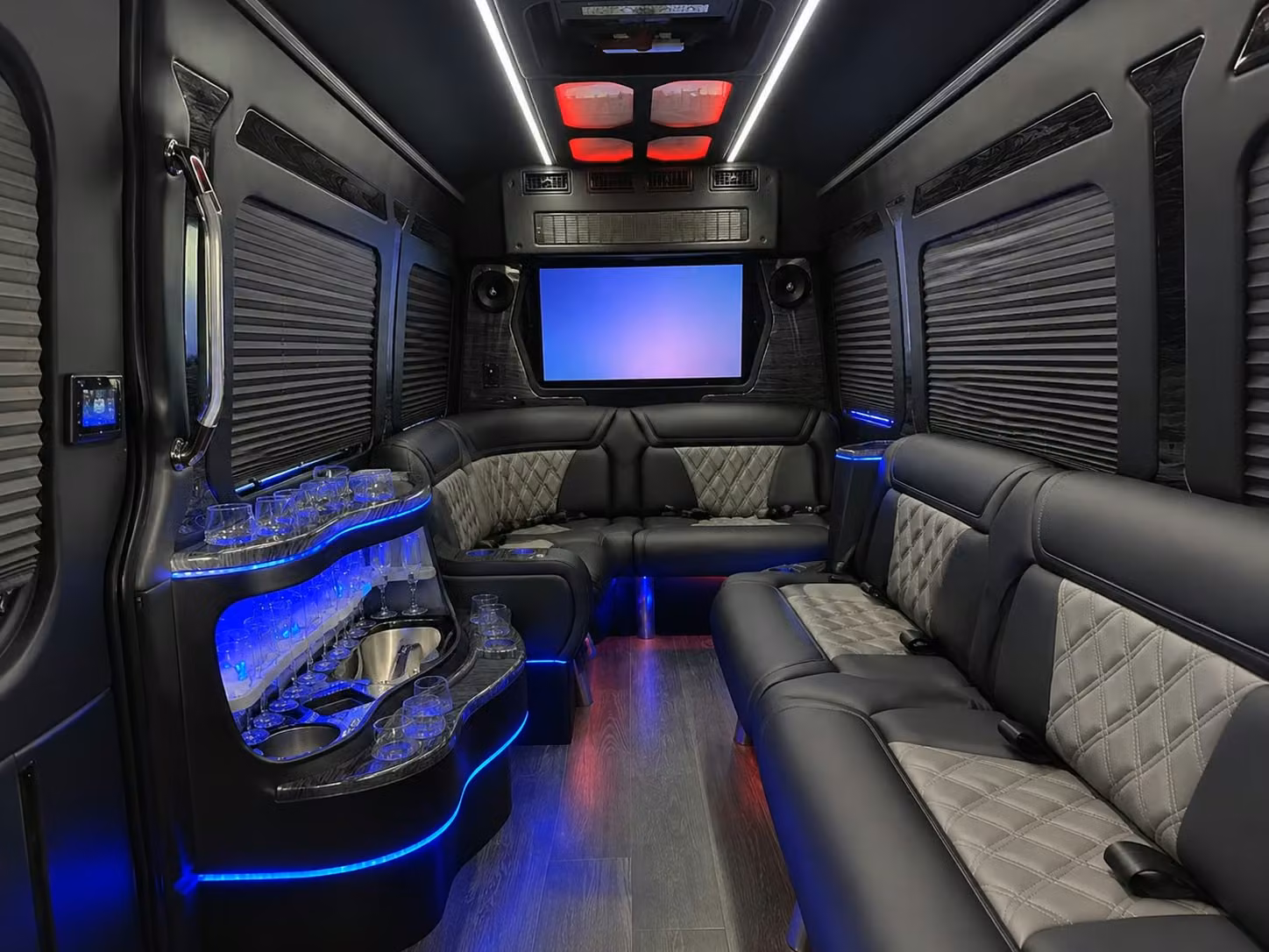 huntington beach concert sporting event shuttle bus rentals