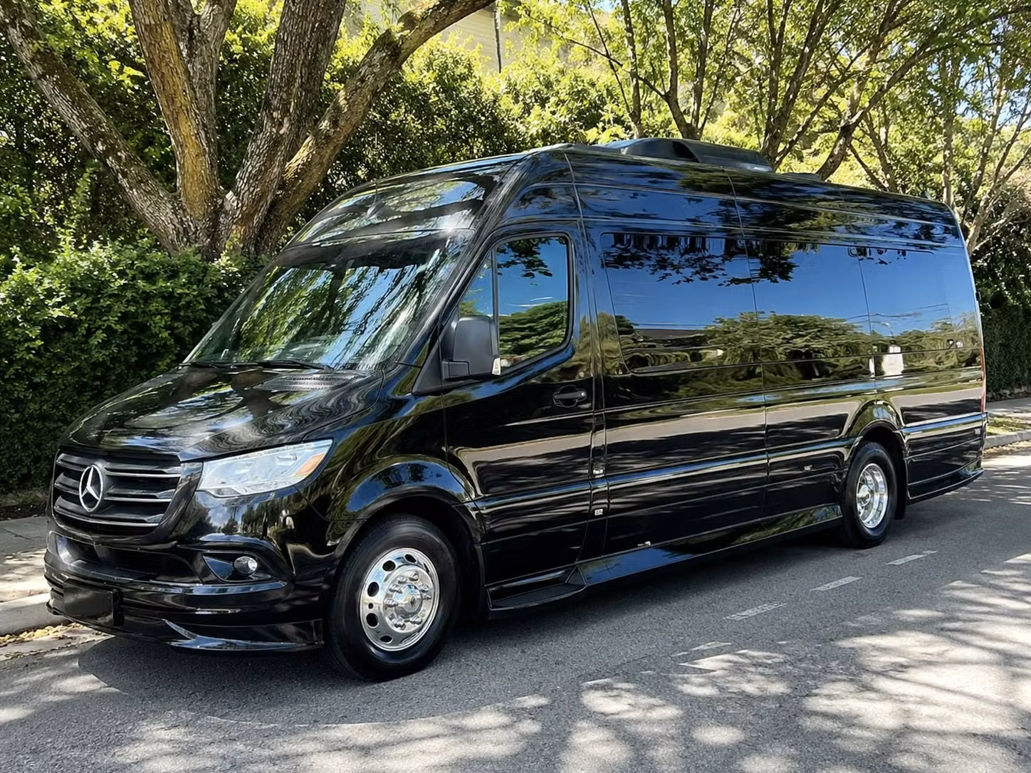 huntington beach sprinter van rental with driver